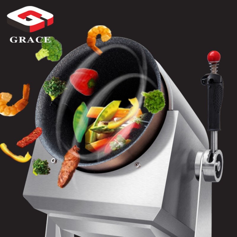 Stir Fry Robot Supplier - 360 Degree Automatic Commercial
