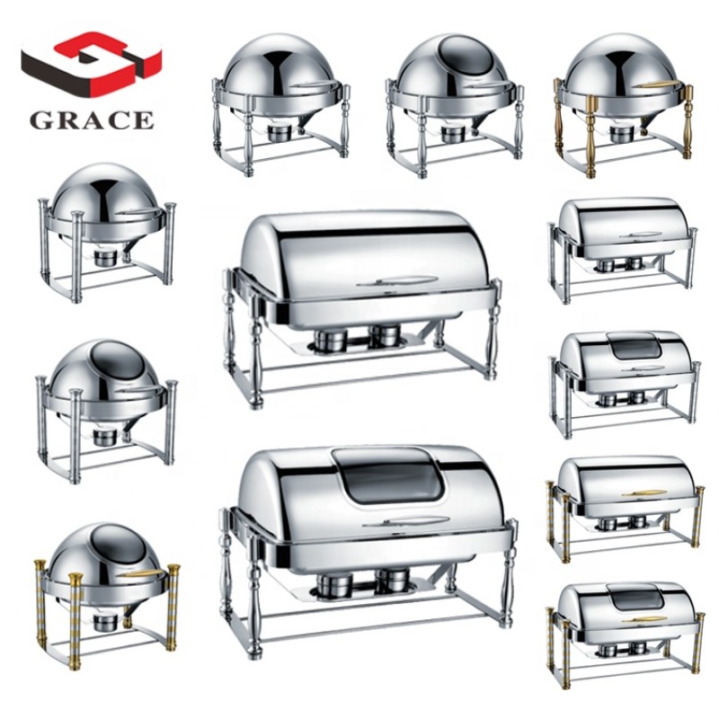 Chafing Dish Set Supplier - Stainless Steel Full Size Pans