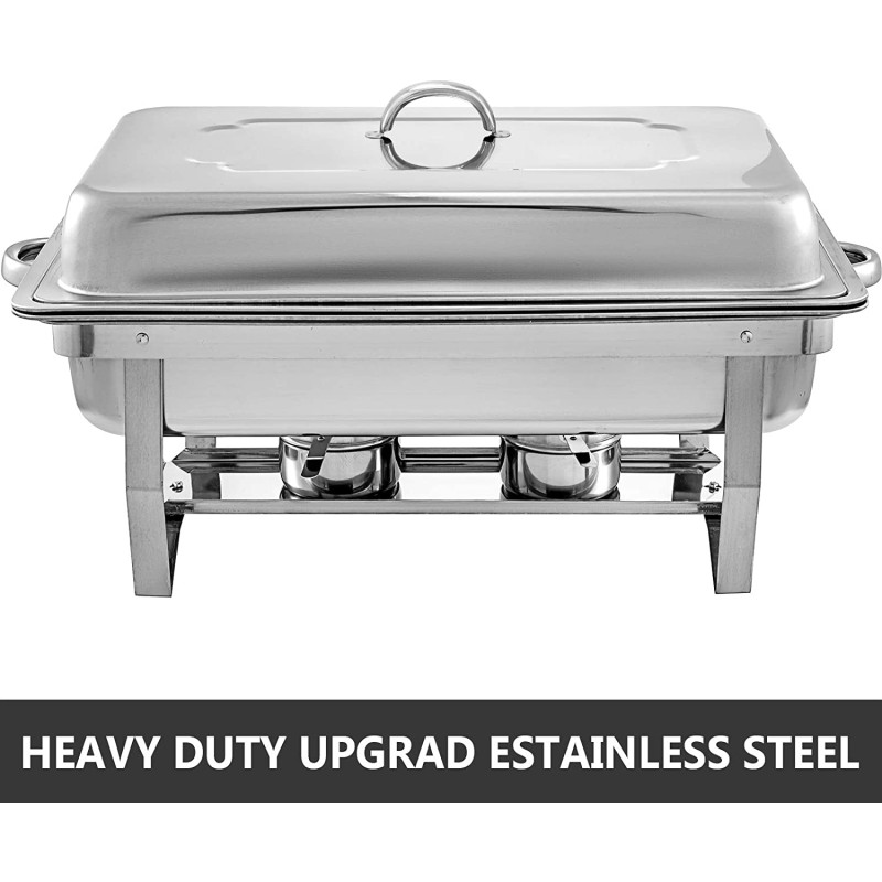 Chafing Dish Set Supplier - Stainless Steel Full Size Pans