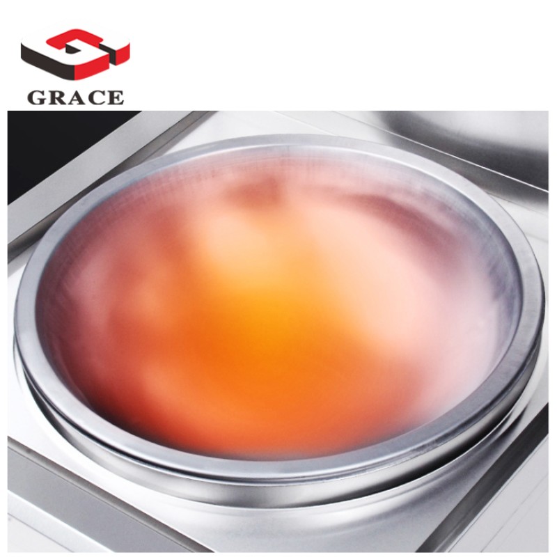 Induction Wok Cooker Factory - Stainless Steel Double Burner