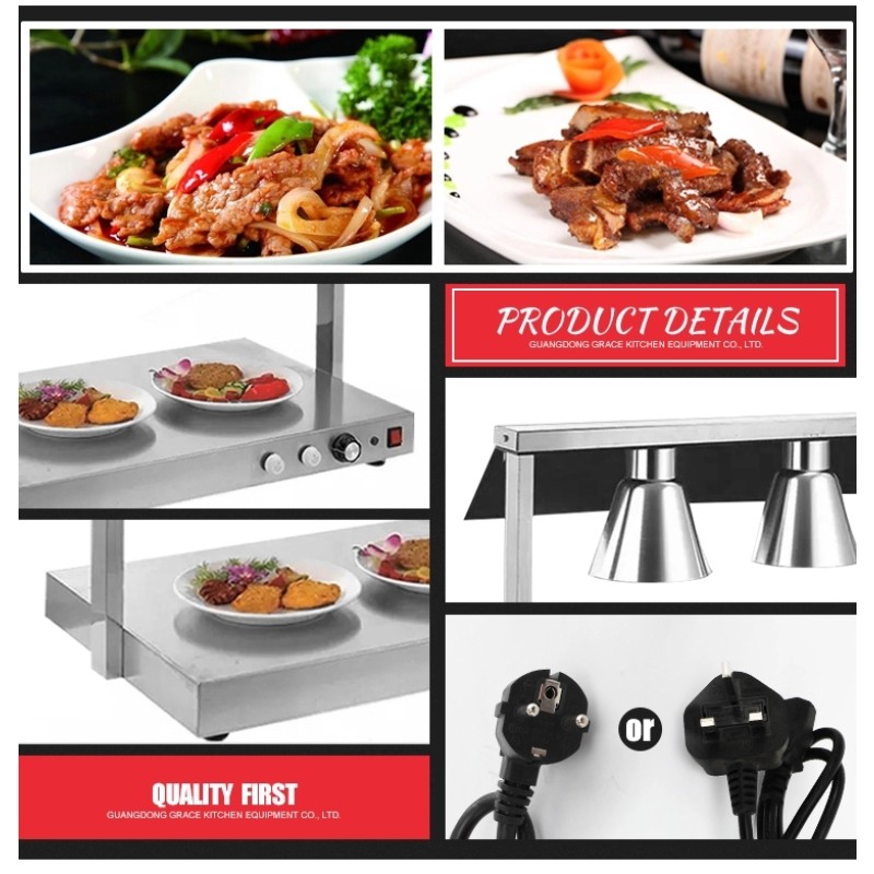 Food Warmer Manufacturer - Electric Double Bulb Heat Lamp
