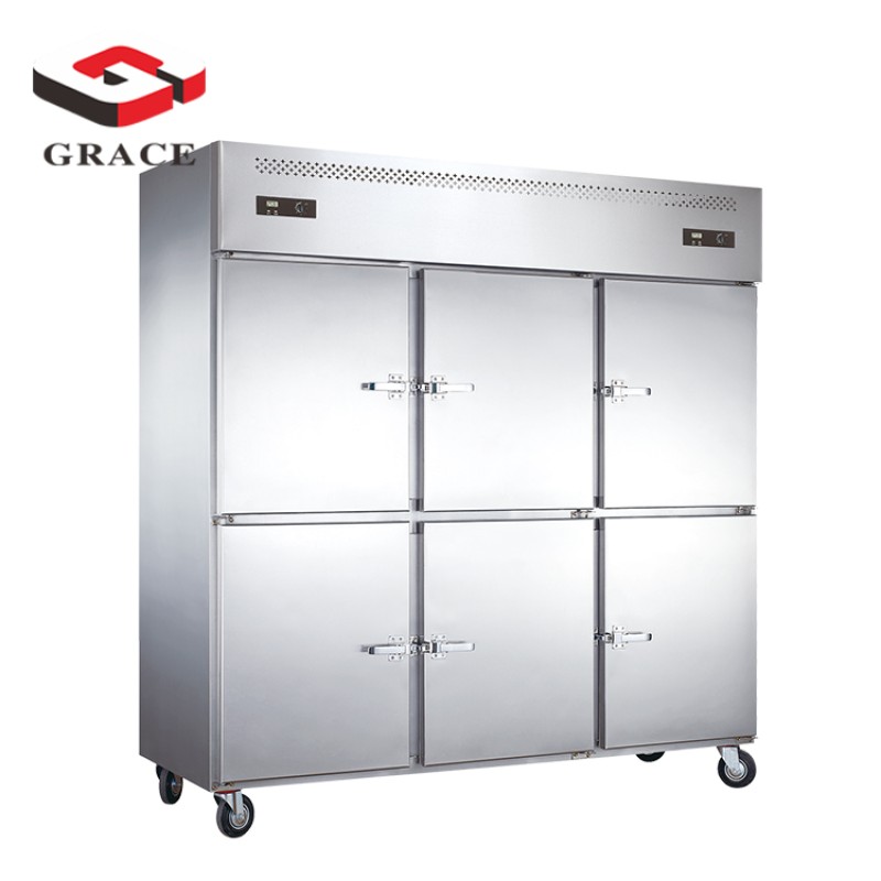 Upright Freezer Supplier - Commercial 6 Doors 1800L