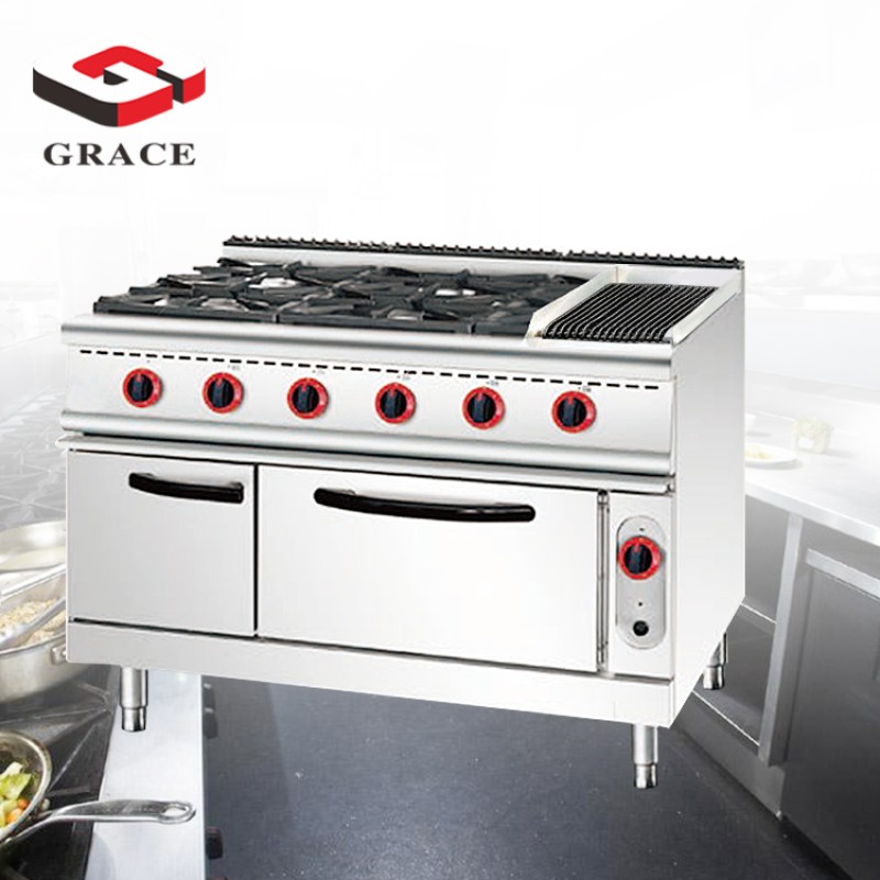 Kitchen Equipment Factory - Multifunctional Grill Griddle Oven