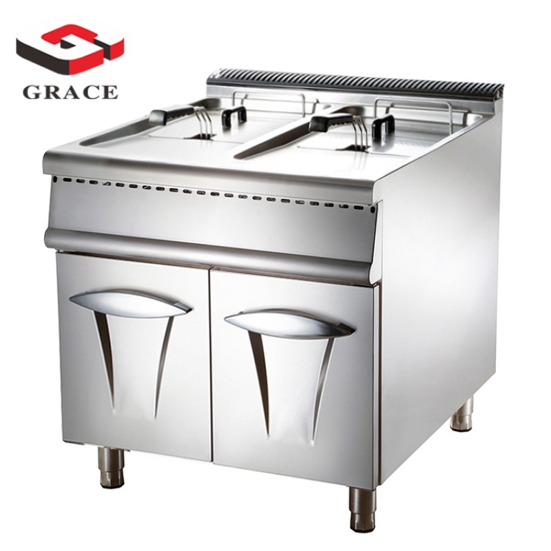Pasta Cooker Factory - Electric Gas Restaurant with Cabinet