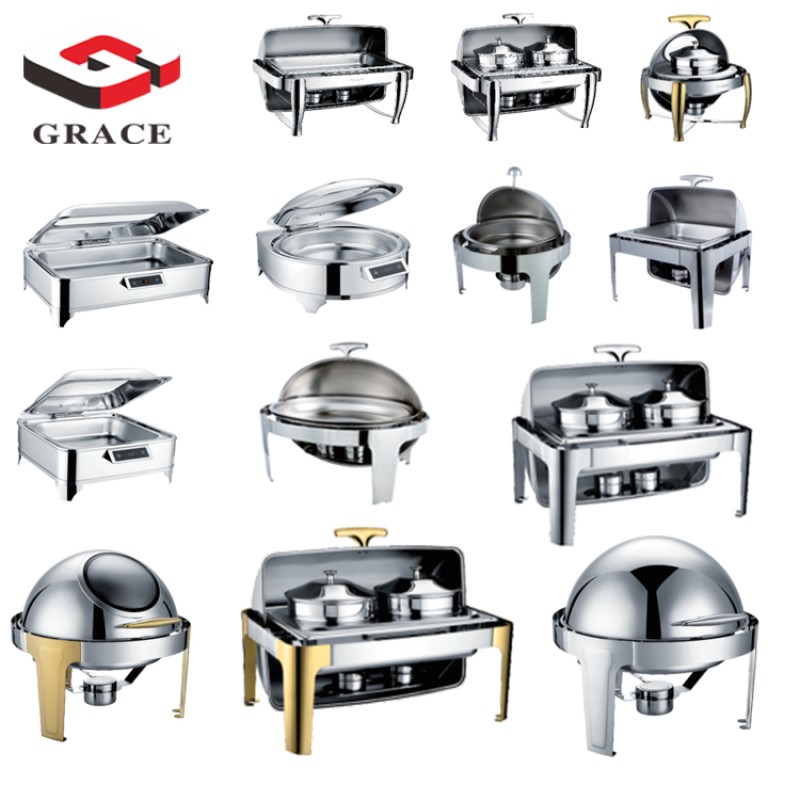 Chafing Dish Set Supplier - Stainless Steel Full Size Pans