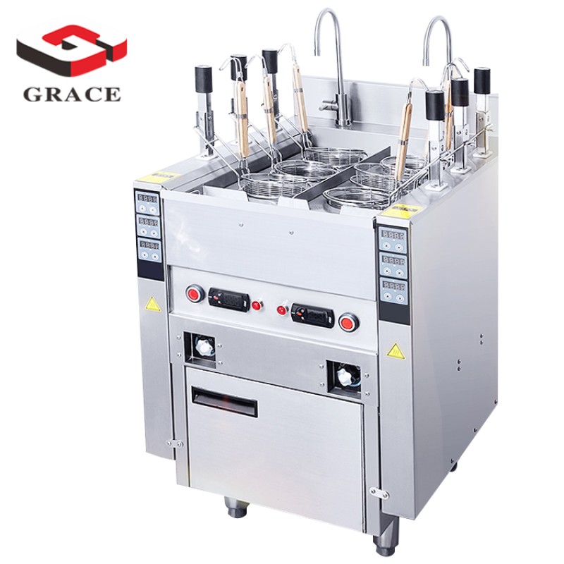 Noodle Cooker Supplier - Commercial Professional 6 Baskets