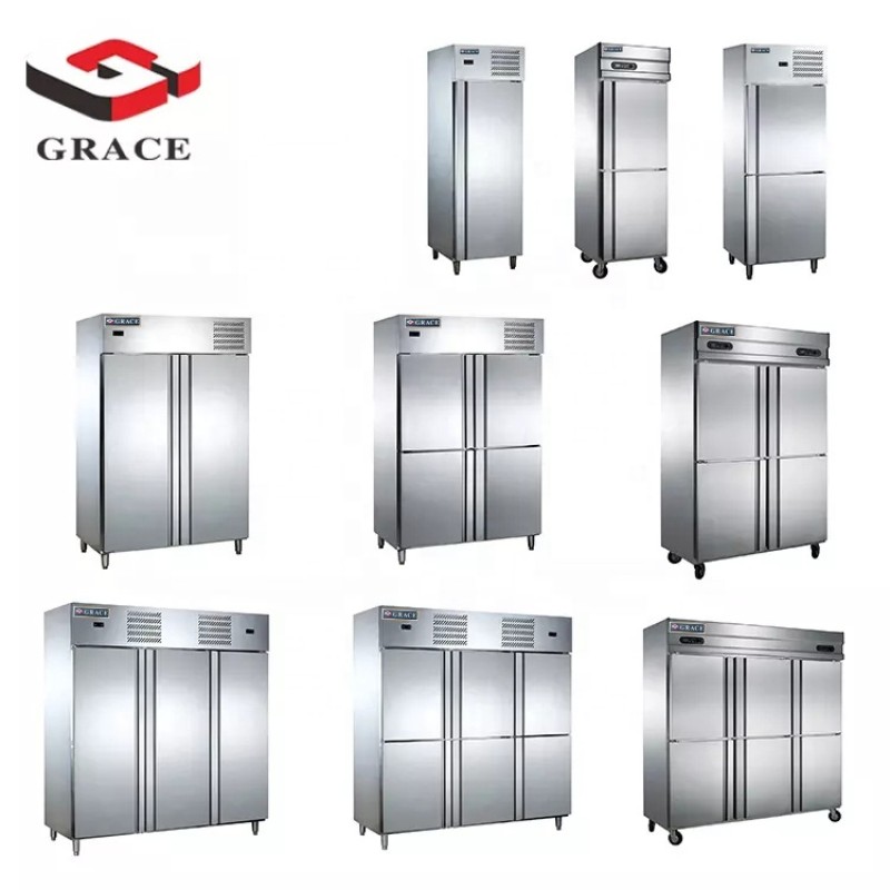 Kitchen Refrigerator Supplier - 4 Glass Door Upright Freezer