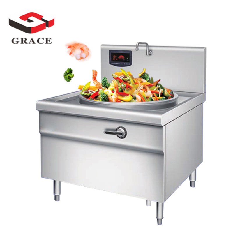 Induction Wok Supplier - Commercial Single Burner Hotel