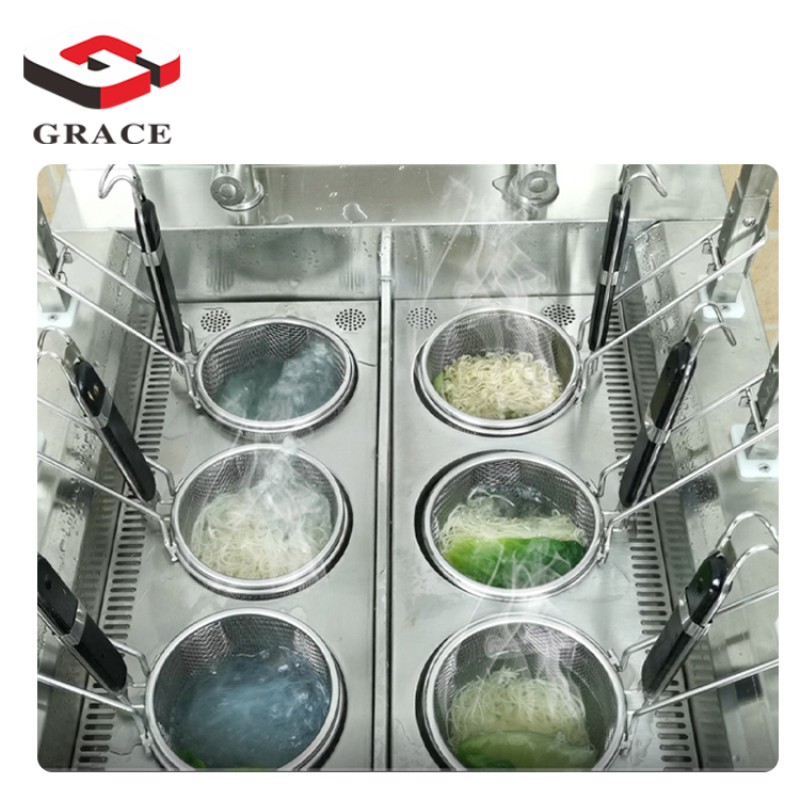Noodle Cooker Supplier - Commercial Professional 6 Baskets