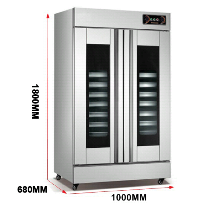 Bread Proofer Machine Manufacturer - Double-Door 26-Tray Industrial
