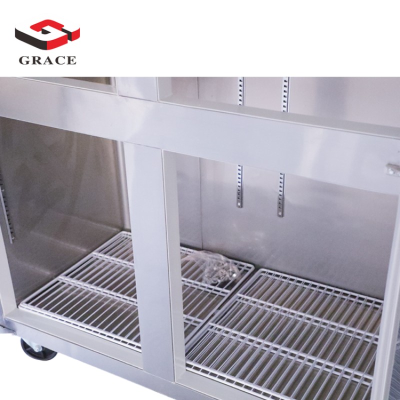 Deep Freezer Factory - Commercial 1200L 4 Door Glass