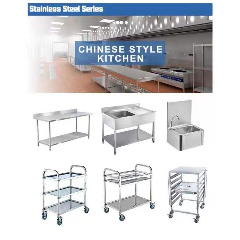 Stainless Steel Table Factory - Square Tube Restaurant Kitchen