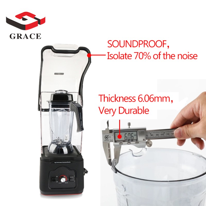 Ice Crusher Supplier - 1680W Soundproof Smoothie Maker