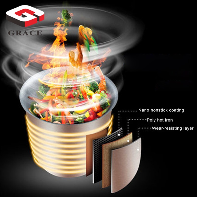 Stir Fry Robot Supplier - 360 Degree Automatic Commercial