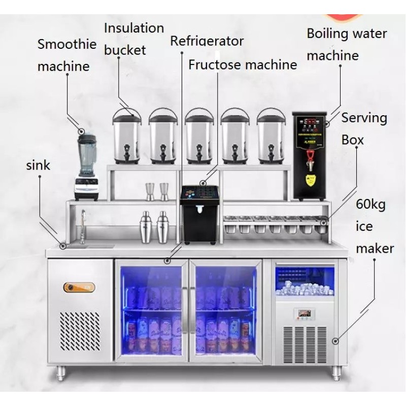 Coffee Shop Equipment Manufacturer - Customized Beverage Counter