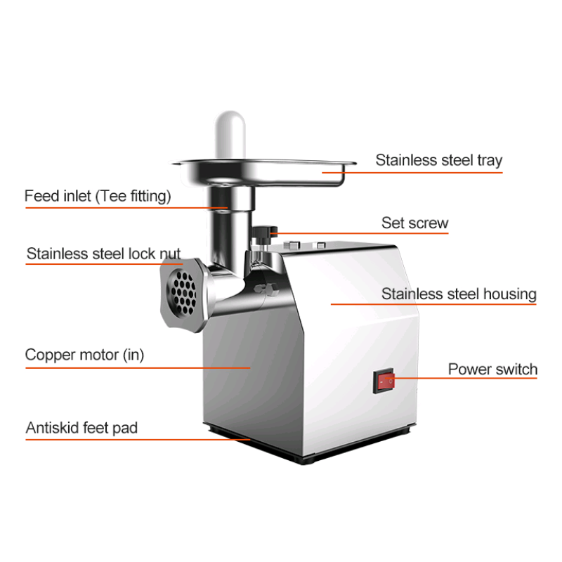 Meat Grinder Factory - Commercial Stainless Steel Electric