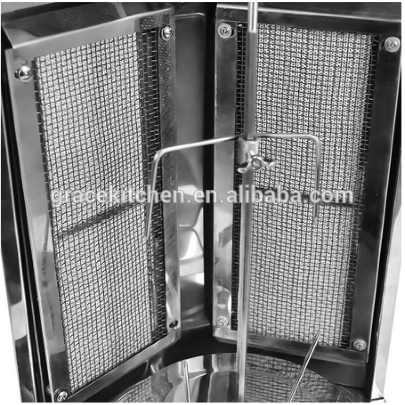 Doner Kebab Machine Supplier - Automatic Rotating Gas Burner