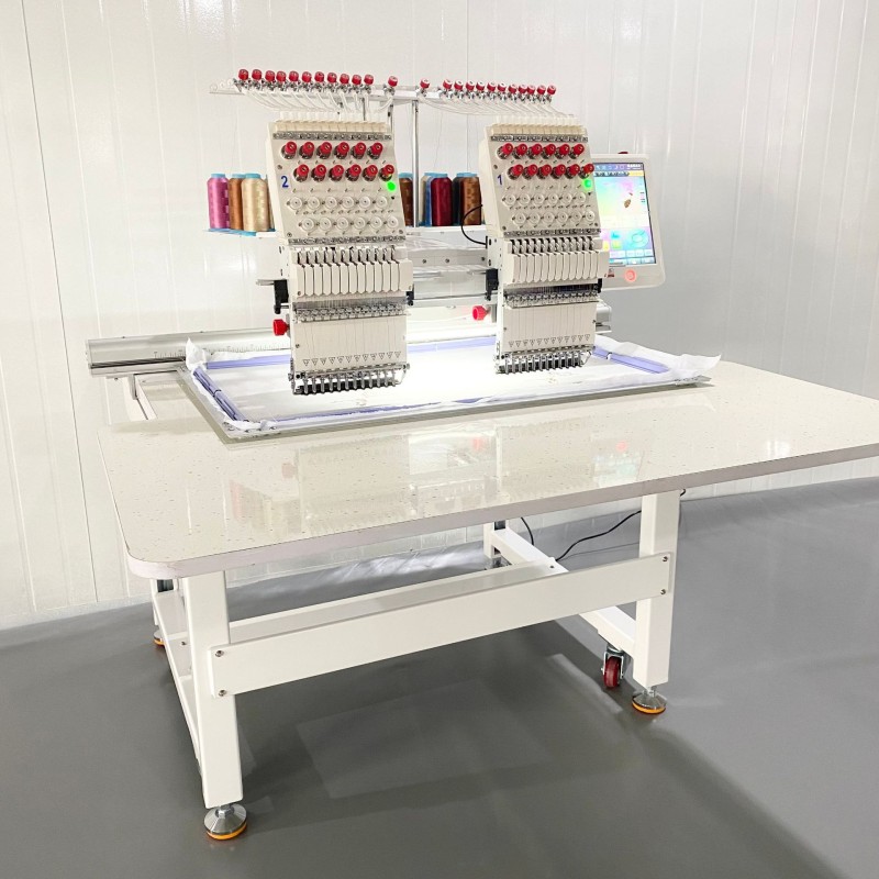 Computer Embroidery Machine Manufacturer - Double Head 9-15 Needle