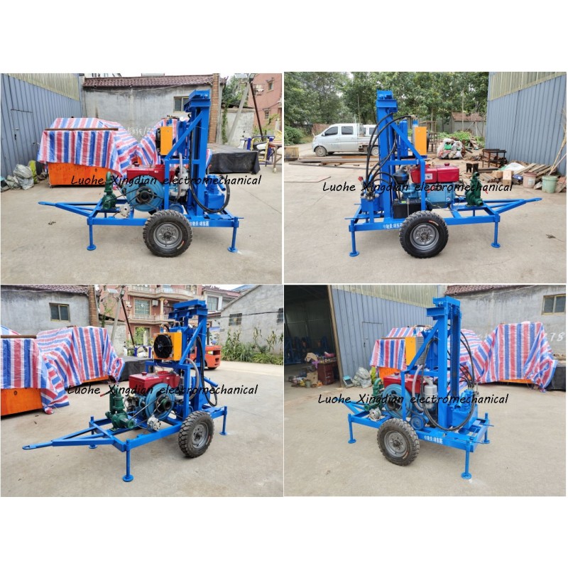 Hydraulic Drilling Machine Factory - 100m Deep Water Well