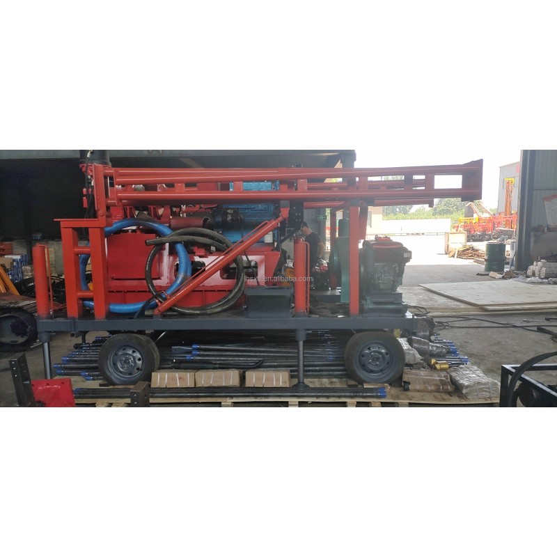 Crawler Drilling Rig Factory - 600m Borehole Water Well