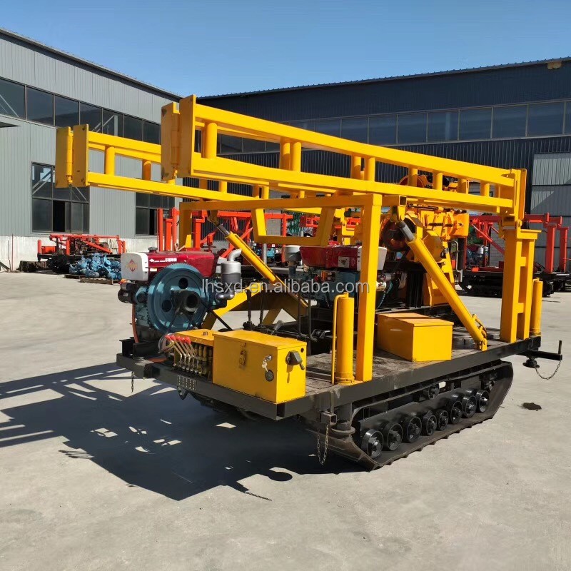 Crawler Drilling Rig Factory - 600m Borehole Water Well