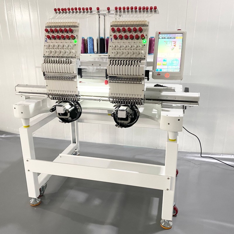 Computer Embroidery Machine Manufacturer - Double Head 9-15 Needle