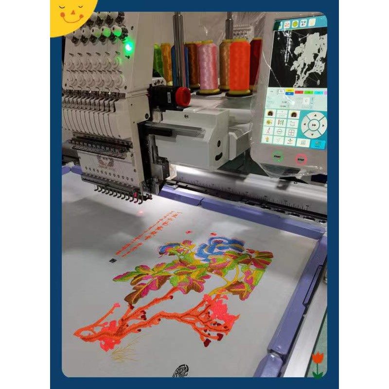 Professional Embroidery Machine Factory - Automatic Single Double Head