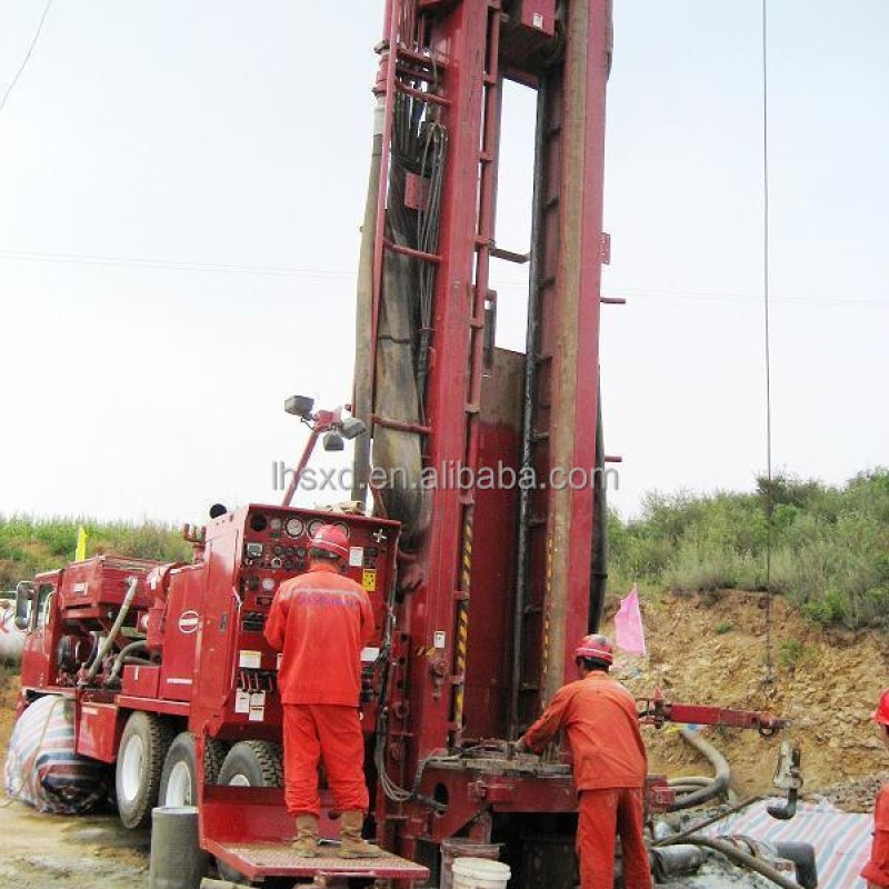Crawler Drilling Rig Factory - 600m Borehole Water Well