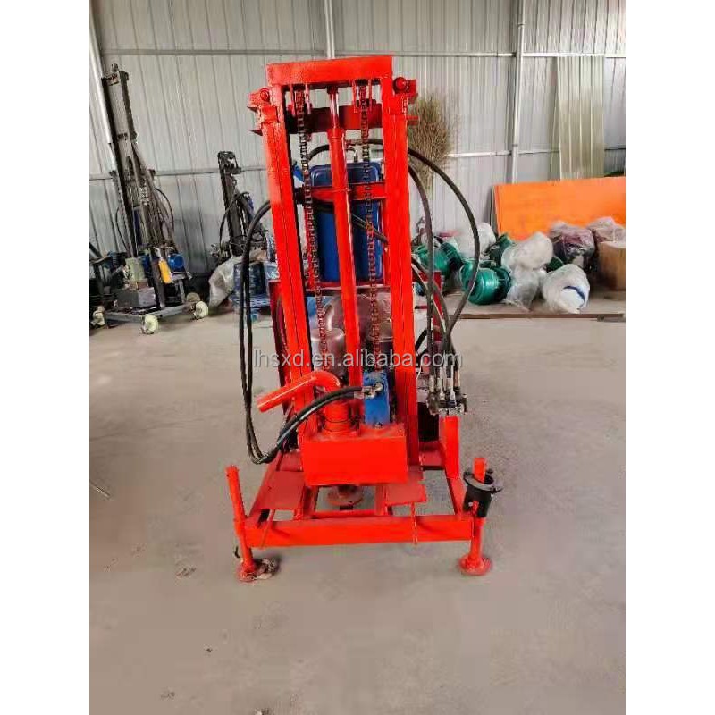 Mine Drilling Rig Factory - Yellow Red Blue Machine