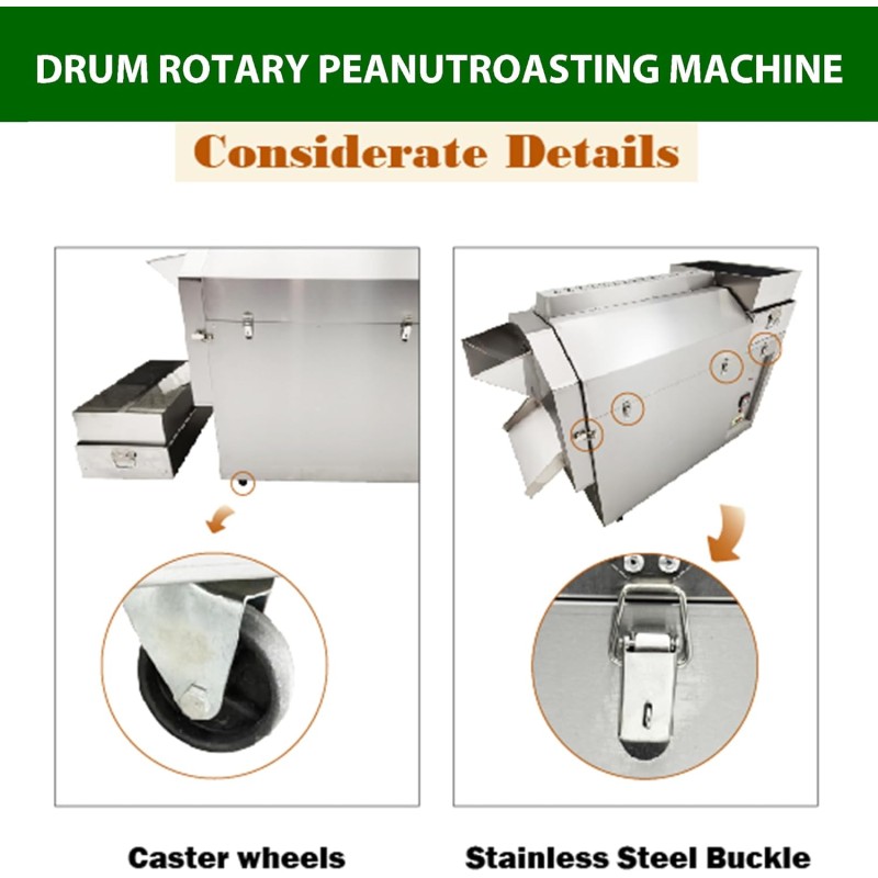 Seed Roasting Machine Manufacturer - High Capacity Automatic Gas