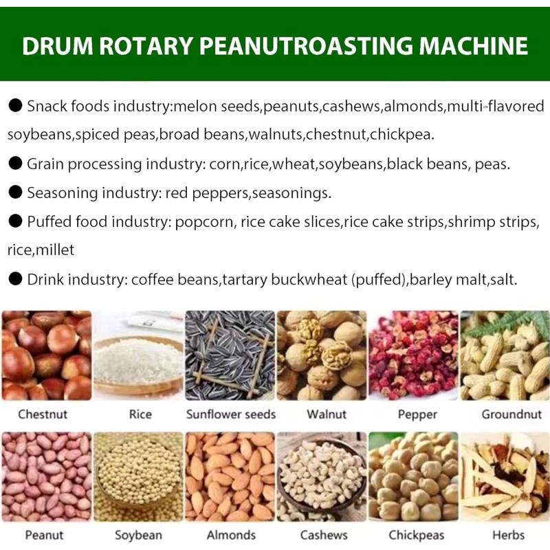 Chestnut Roaster Supplier - Gas Electric Heating Methods