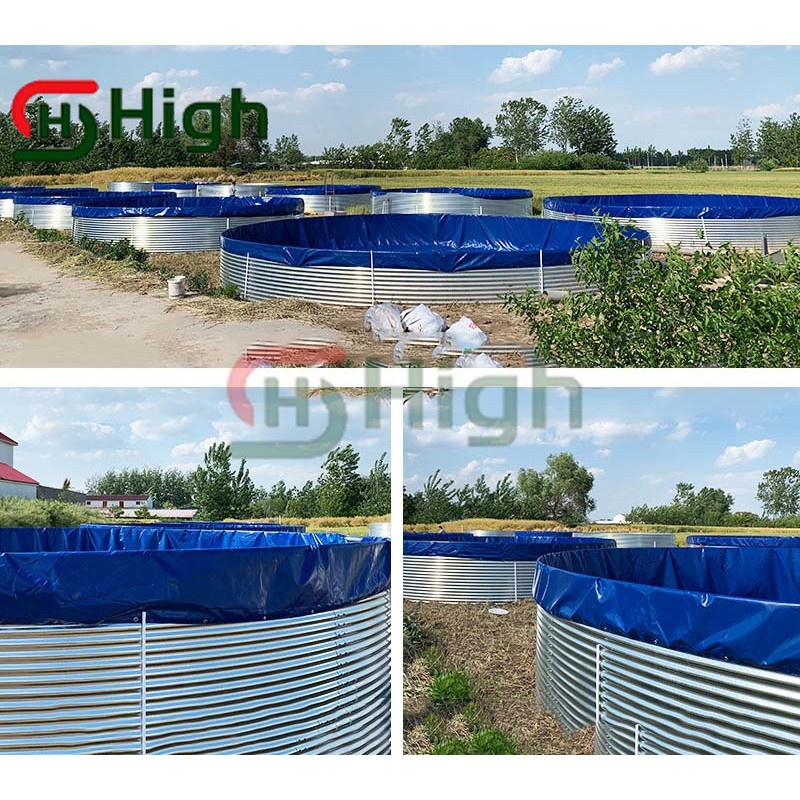 Fish Pond Tank Manufacturer - High-density Aquaculture Galvanized