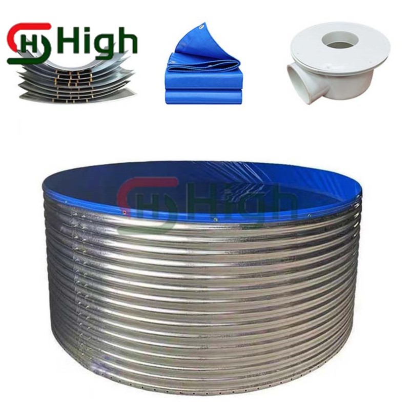 Fish Pond Tank Manufacturer - High-density Aquaculture Galvanized