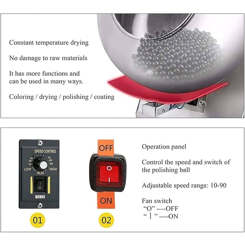 Coating Machine Supplier - Sugar Polishing Panning Automatic