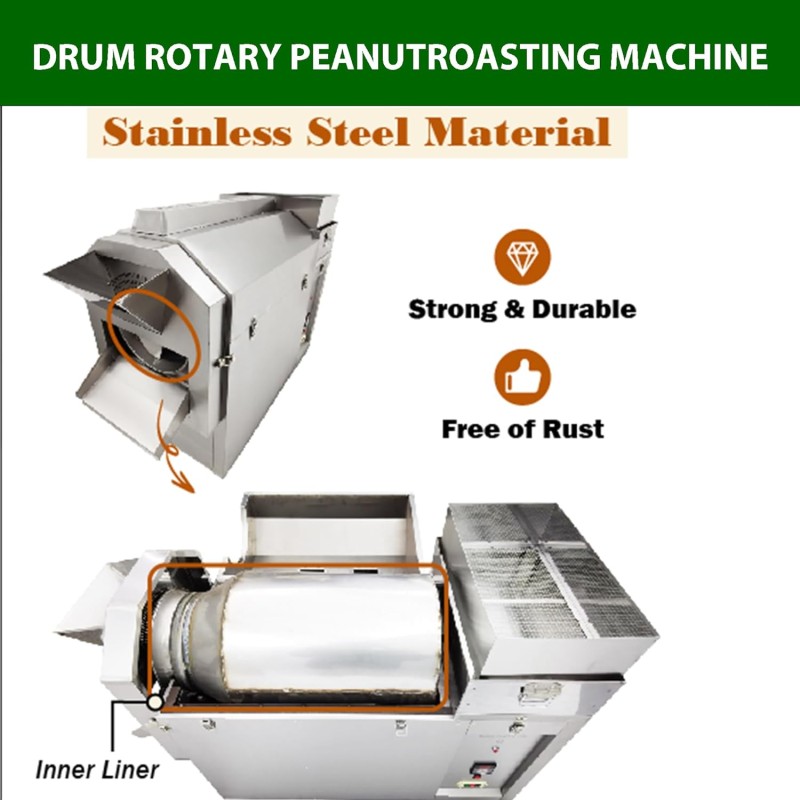 Nut Roaster Factory - Gas Electric Commercial Peanut