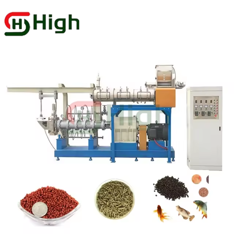 Pellet Extruder Factory - Pet Feed Puffing Production Line