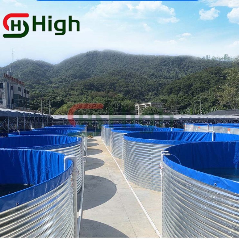 Fish Pond Tank Manufacturer - High-density Aquaculture Galvanized