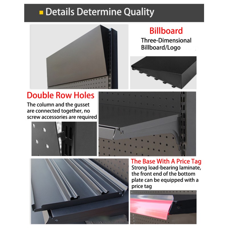 Display Rack Manufacturer - Metal Pegboard Stand