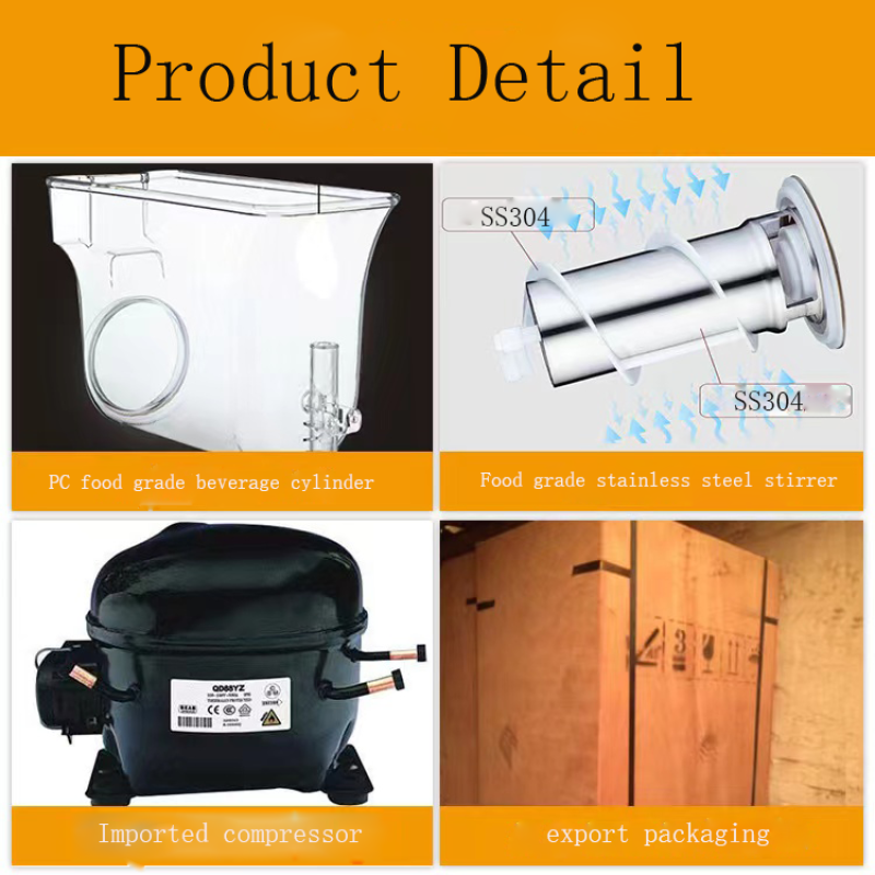 Slush Machine Factory - 10L*3 Frozen Drink