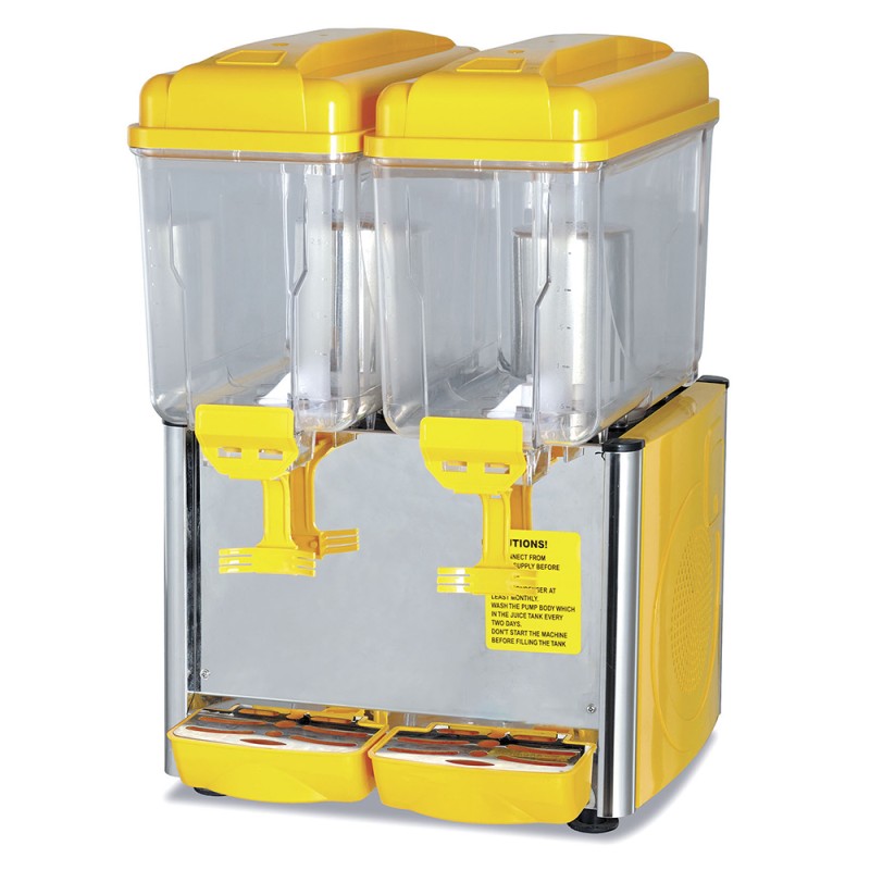 Cold Juice Dispenser Manufacturer - 2 Tanks Beverage