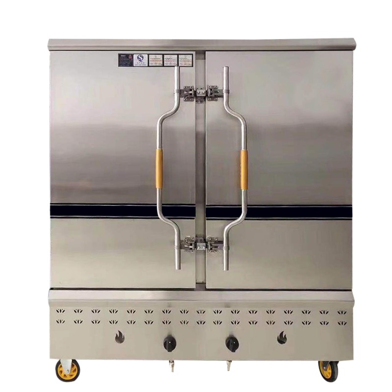 Rice Steamer Supplier - 10 Trays Gas 40kg