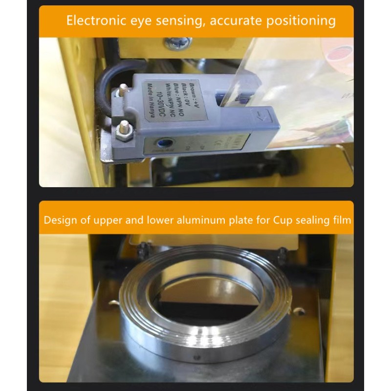 Plastic Cup Sealer Manufacturer - Fully Automatic Bubble