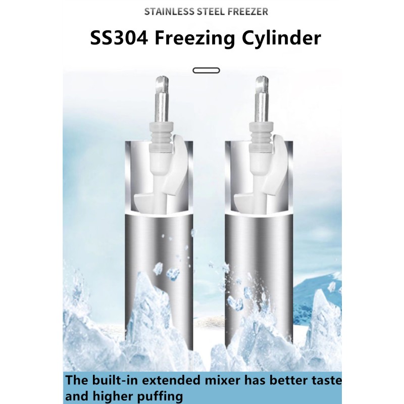 Ice Cream Making Machine Manufacturer - Three Head Italian