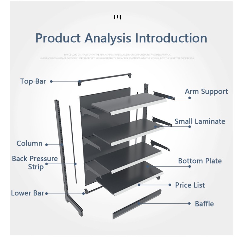 Metal Shelf Supplier - Customized Store Racking