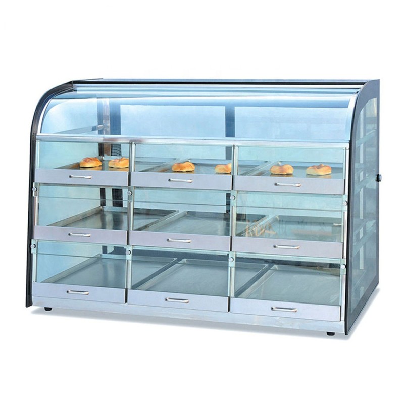Cake Display Cabinet Factory - 2 Layers Commercial