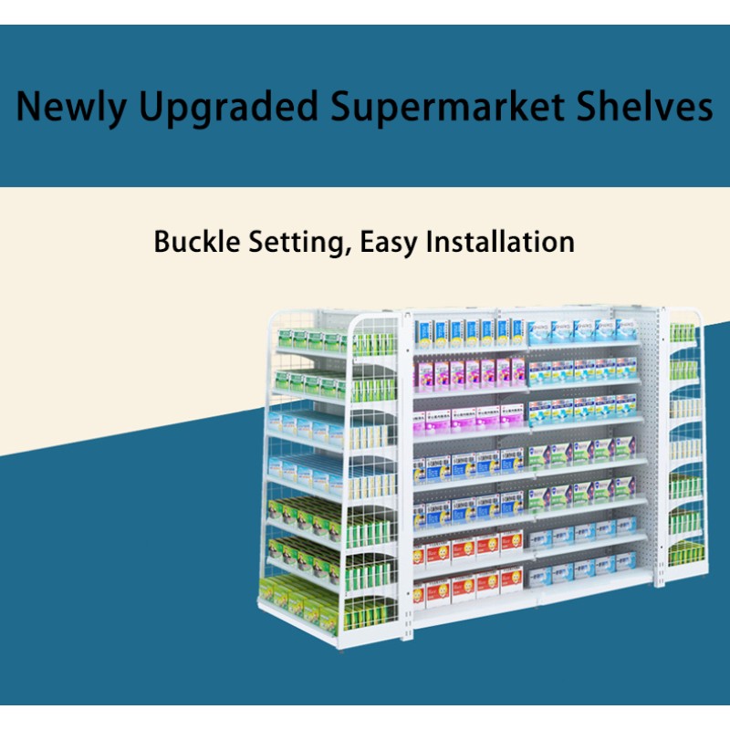 Marketing Shelves Factory - White Color Adjustable