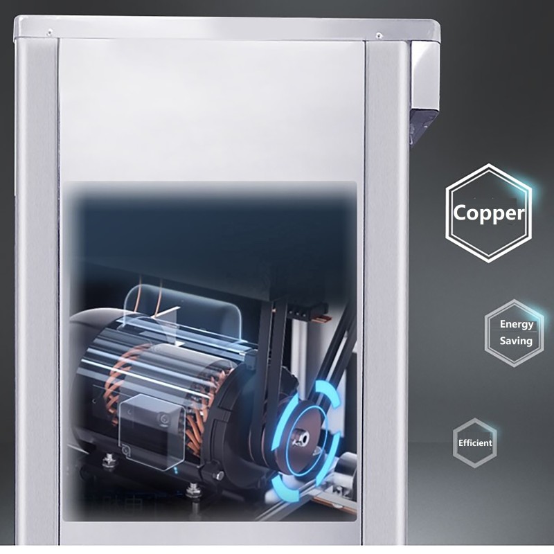 Ice Cream Maker Manufacturer - Stainless Steel 3 Flavor