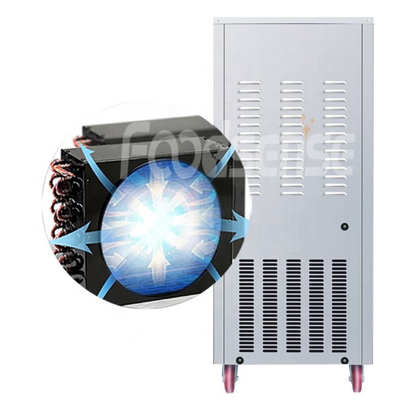 Ice Cream Machine Supplier - 3-flavor 24L/H Yogurt