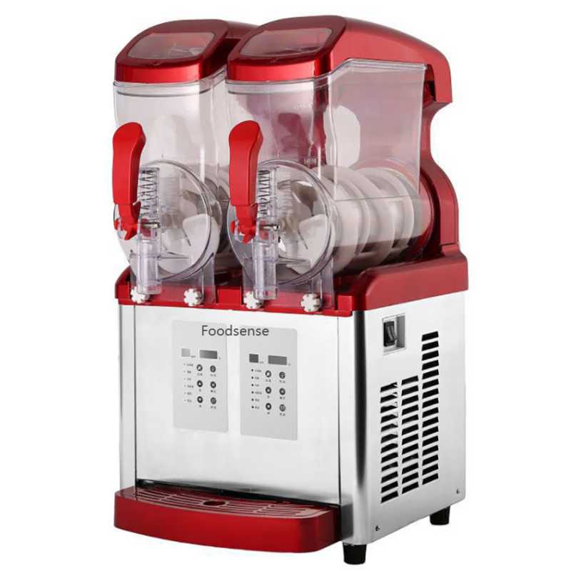Slush Machine Supplier - 3 Tank Carbonated Mini