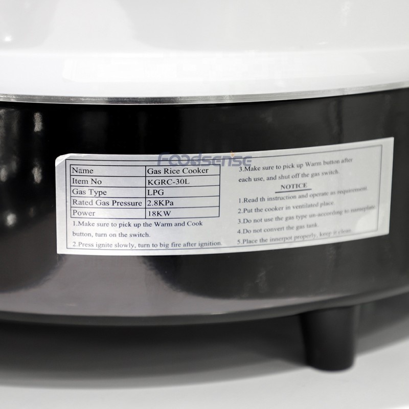 Gas Rice Cooker Manufacturer - Multi Function Non-Stick